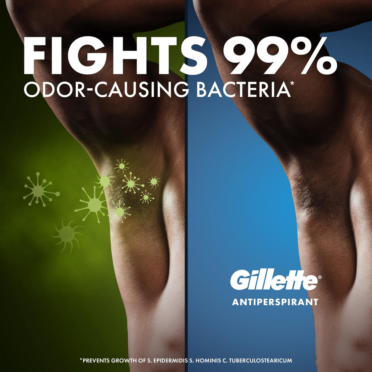 Gillette long lasting freshness clear gel deodorant dispensing top grid close up view