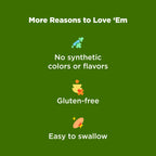 OLLY Big 10 Probiotic easy to swallow gluten free capsules close up