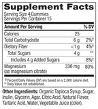 OLLY Relaxing Magnesium 60 Count bottle packaging visual guide