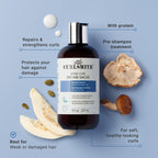 Texture shot of Curlsmith amino acid loaded curl repair salve