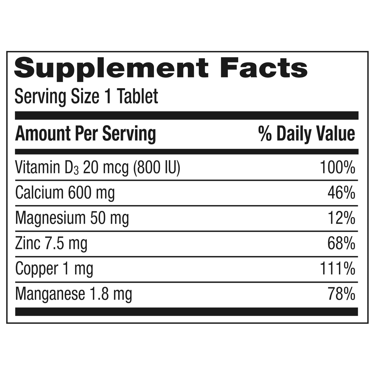 Caltrate dual benefit bone defense supplement lifestyle view illustrating standard daily serving directions