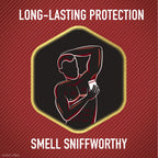 Top view of Old Spice original scent mens deodorant solid stick with protective cap removed.