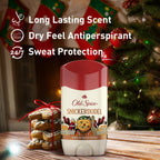 Old Spice Snickerdudel deodorant stick packaging detail