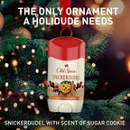 Back label of Old Spice antiperspirant showing ingredients