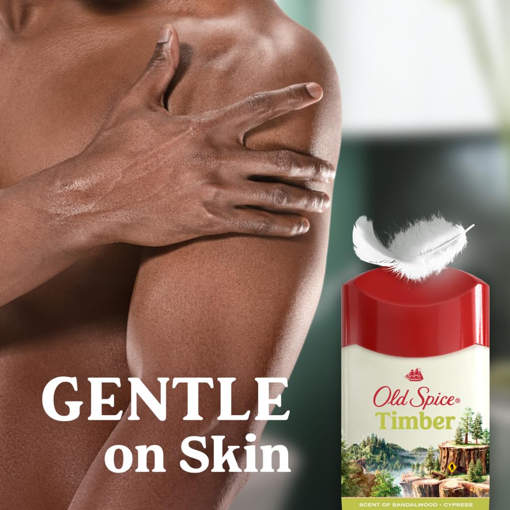 Old Spice imported two point six ounce solid stick deodorant for active Indian lifestyles