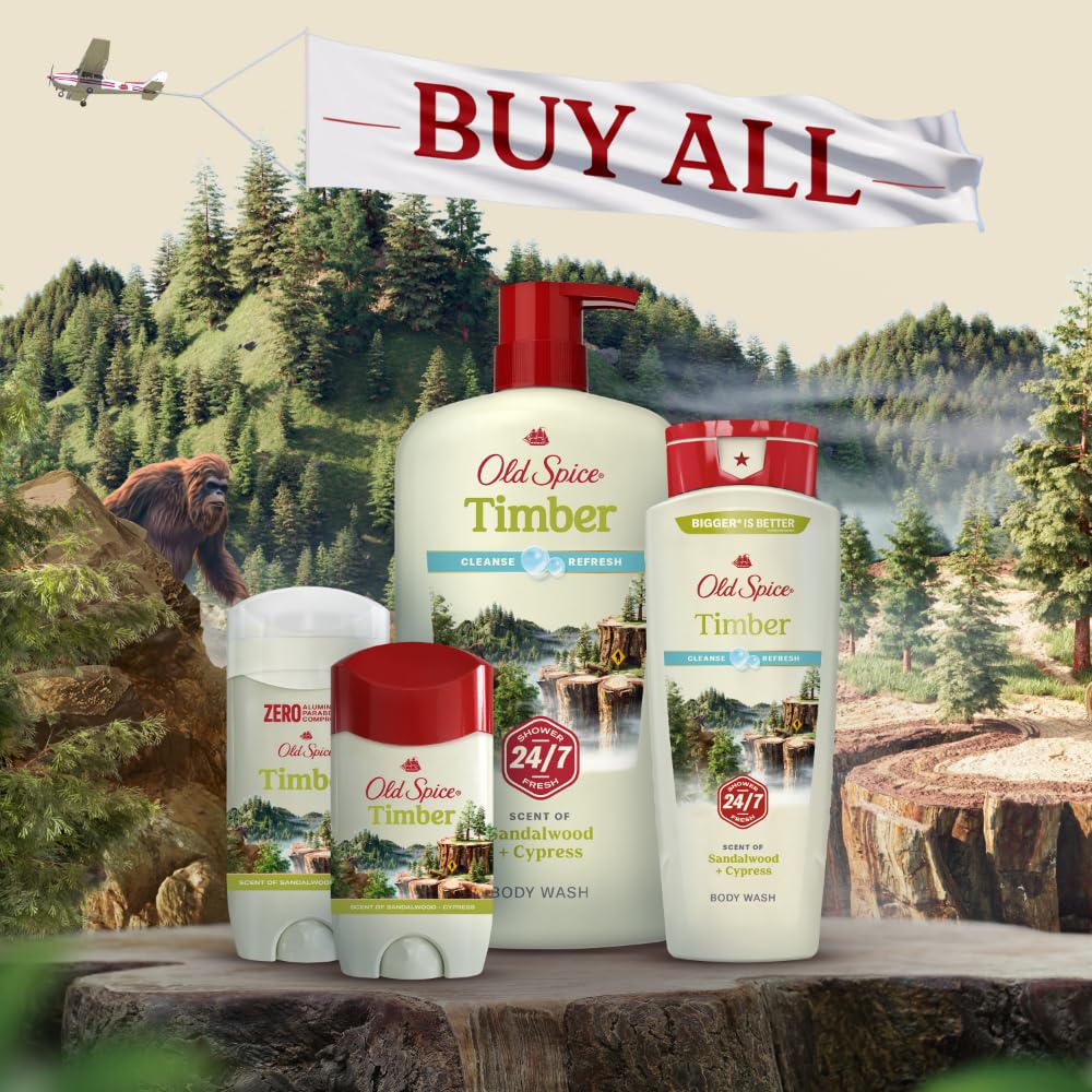 Old Spice USA sourced authentic men packaging for premium underarm odor control