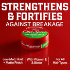 Old Spice cream infused with Vitamin E and Biotin for men