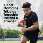 Close up of Optimum Nutrition Tribulus supplement facts