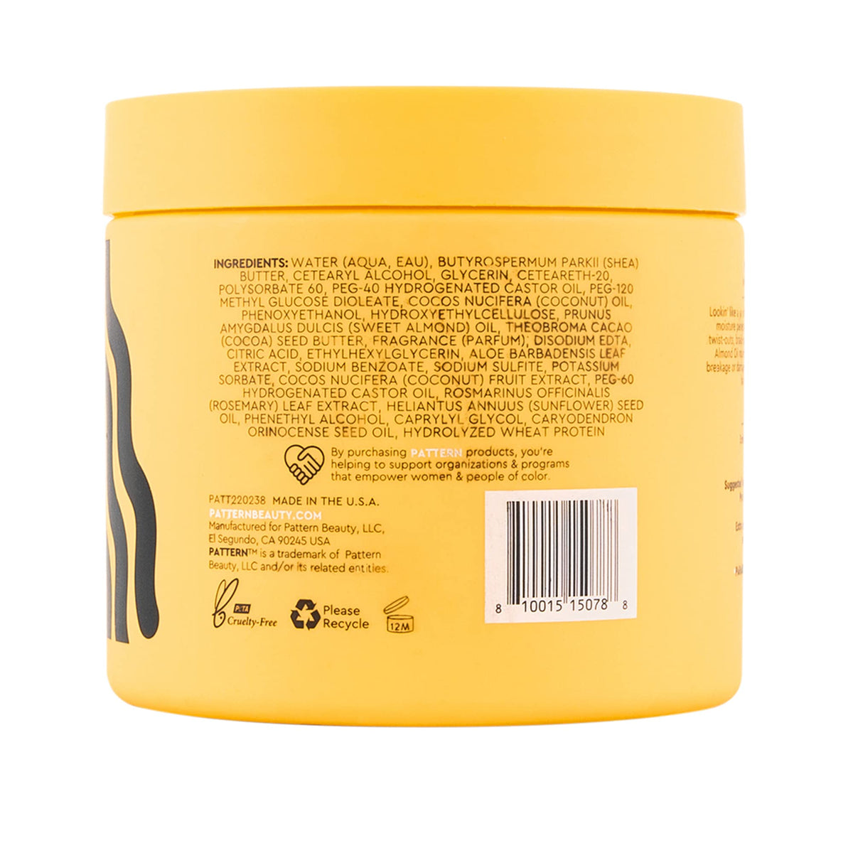 PATTERN Beauty by Tracee Ellis Ross styling cream for twist outs and braid outs