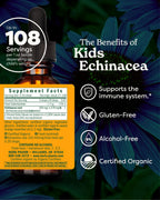 Herb Pharm Kids Echinacea supplement bottle label details