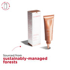 Clarins luxury neck and decollete care product details on back