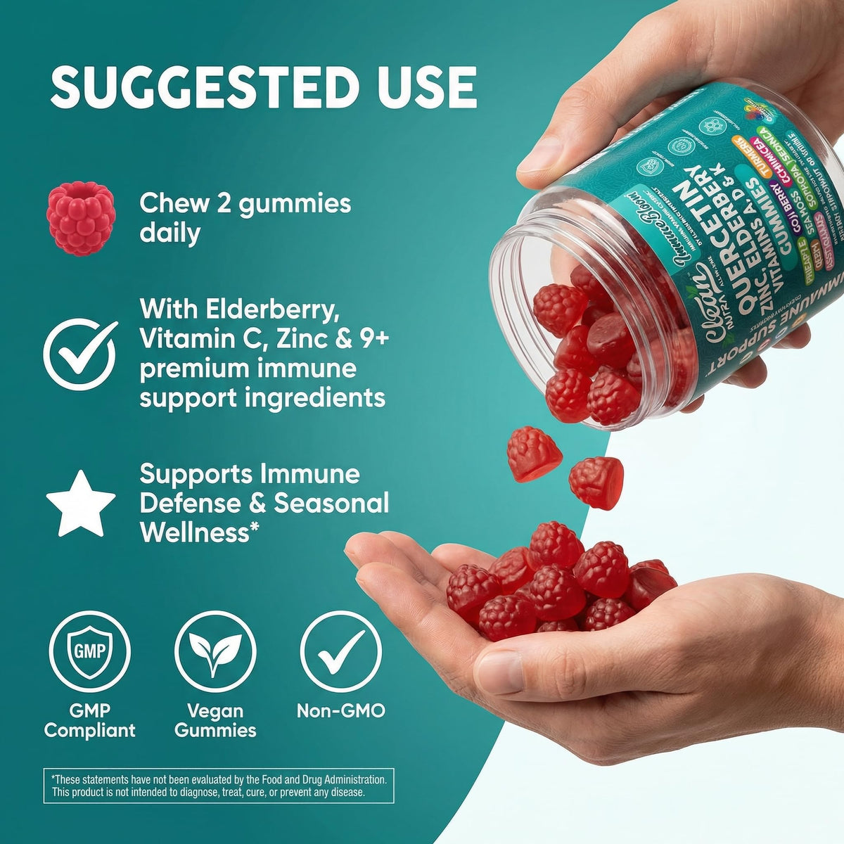 Clean Nutraceuticals daily antioxidant supplement bottle with clear text detailing vitamins A D3 and K2.