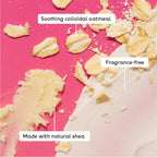 EOS imported USA skincare shaving cream for women closure detail