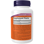 NOW Foods CoQ10 100mg supplement facts and ingredients label
