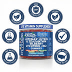 Daily eye health supplement gummies 60 count bottle