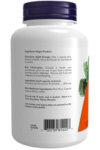 Authentic imported NOW Foods insulin co-factor chromium supplement bottle close up.