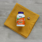 NOW Foods 200 vegetarian capsules ginkgo biloba side label details