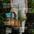 Cliganic mosquito repellent bracelets in resealable storage bag
