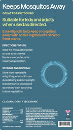Cliganic mosquito repellent bracelets multi-colored pack