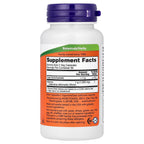 NOW Foods traditional herbal valerian root vegetarian capsules ingredient label and supplement facts