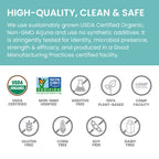 Himalaya Organic Arjuna bottle placed on a clean background demonstrating its 2-month supply size