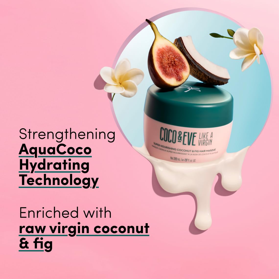 Texture of Coco and Eve super nourishing hair mask