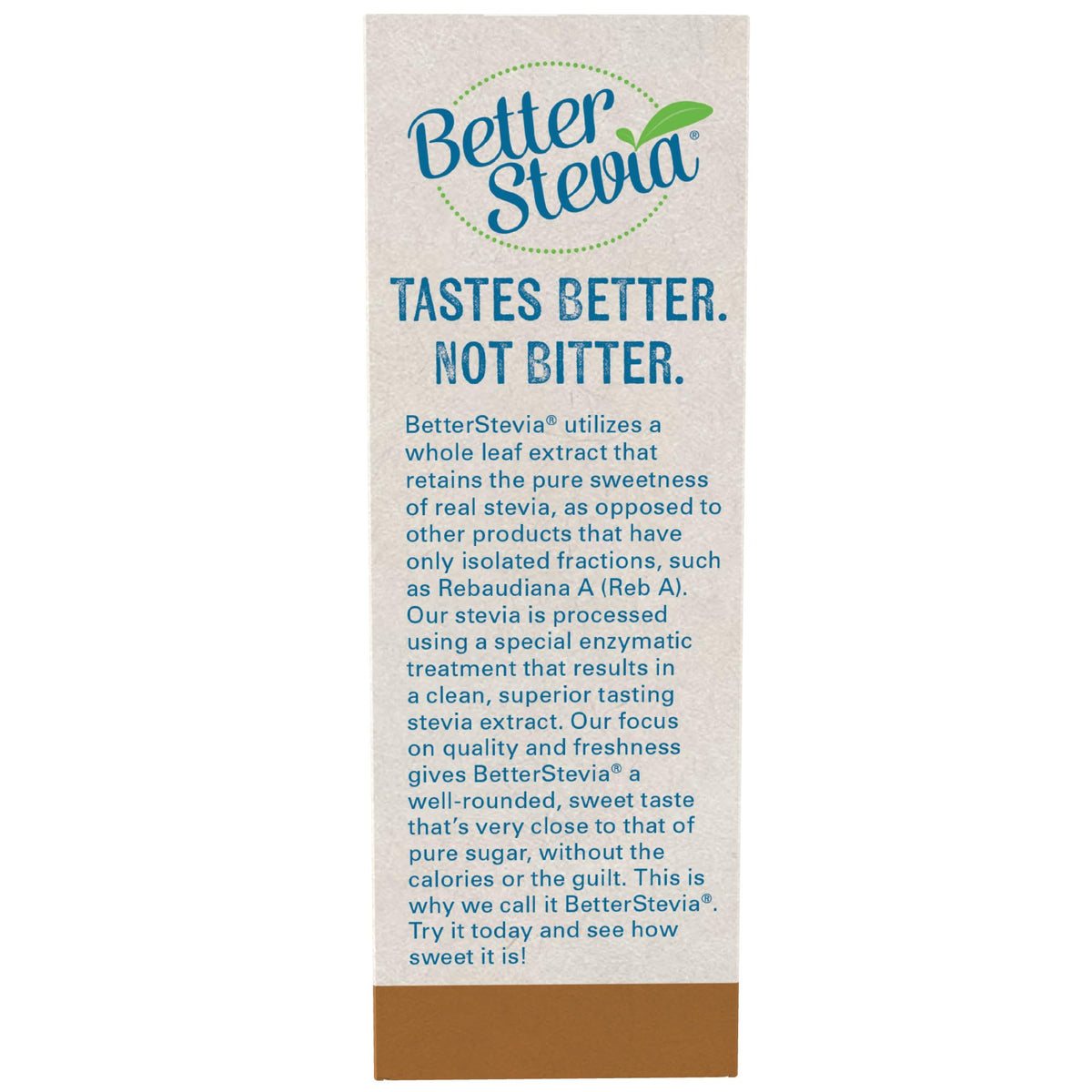 Seventy five single serve packets of NOW Foods French vanilla stevia extract close up