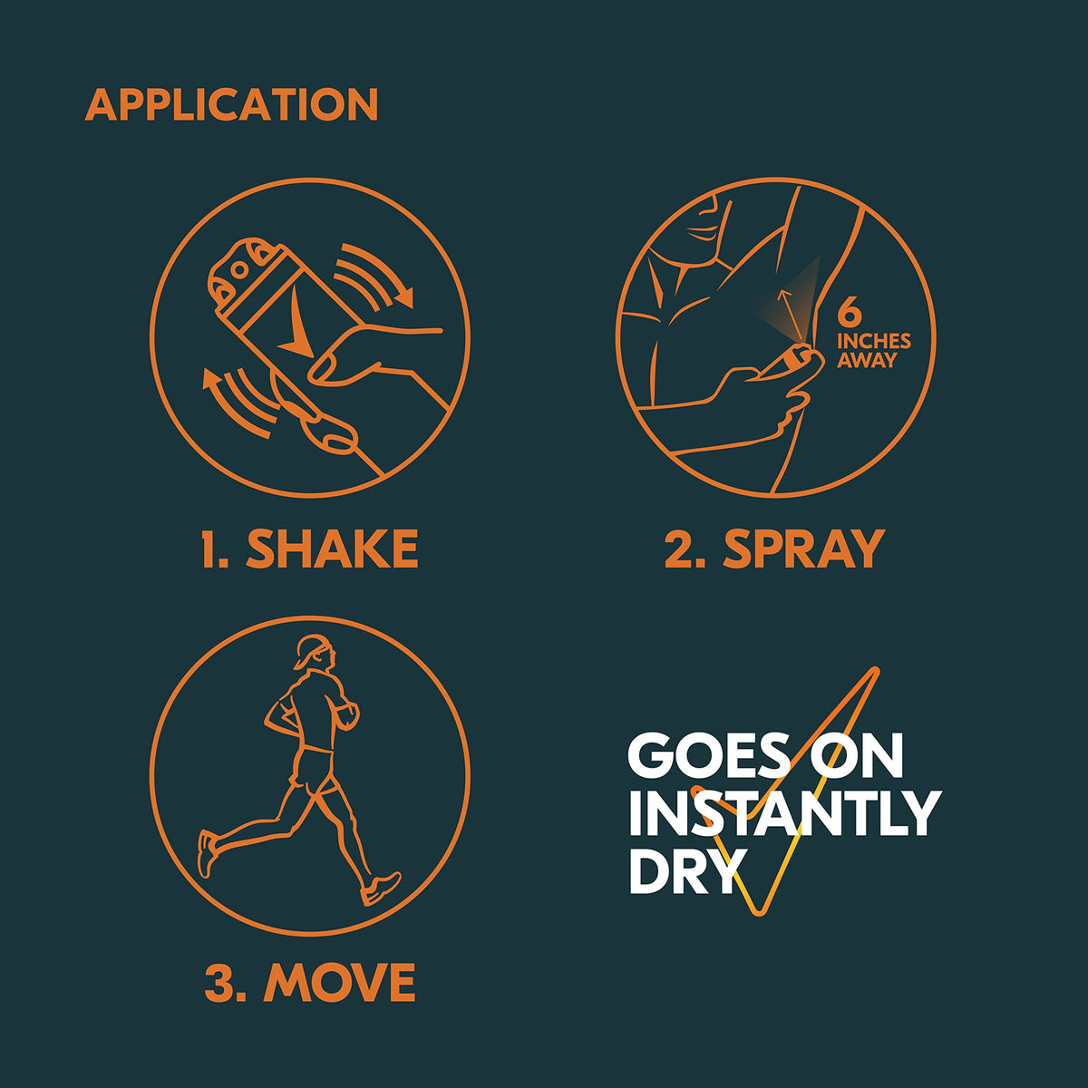Degree Men Sport Defense dry spray being held to demonstrate the ergonomic grip and premium packaging quality.
