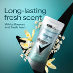 Degree imported sweat and odor protection deodorant for women packaging detail