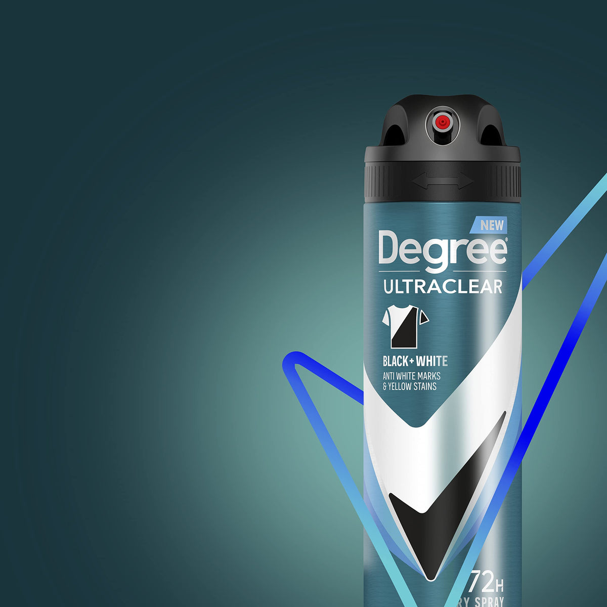 Degree Men aluminum chlorohydrate active formula dry spray back label details