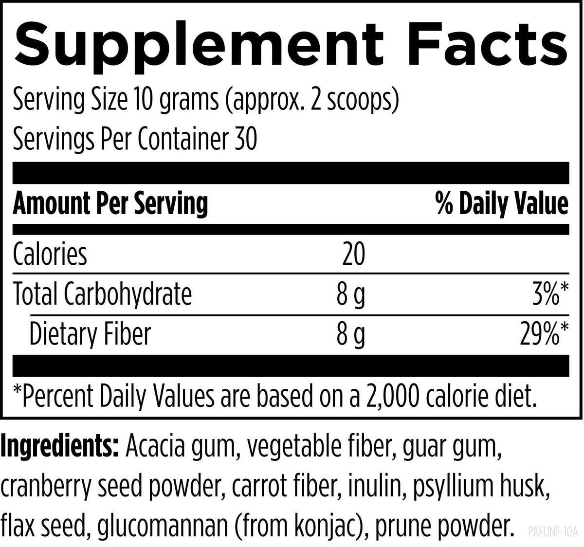 Designs For Health Fiber Prebiotic Complete serving suggestion in smoothie