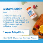 Doctor's Best Astaxanthin healthy aging skin elasticity supplement packaging details