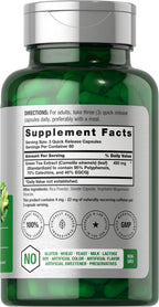 Horbäach Green Tea Extract supplement facts and ingredient panel