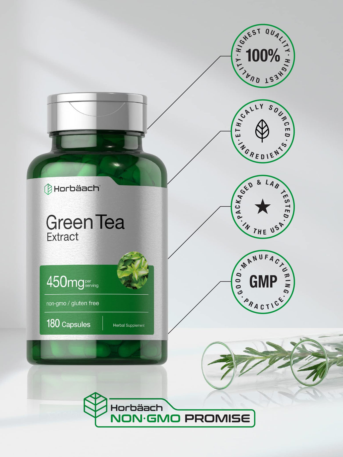 Authentic Horbäach USA imported herbal supplement packaging