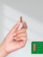 Horbaach EGCG supplement bottle showing usage instructions