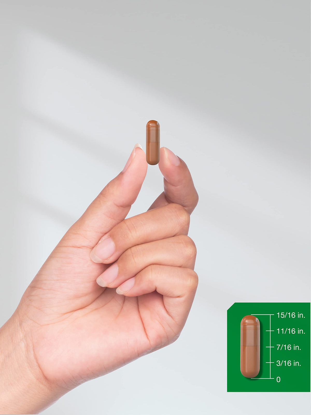 Horbaach EGCG supplement bottle showing usage instructions