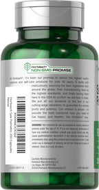 Authentic USA imported Horbaach Saw Palmetto bottle showing non GMO and gluten free icons