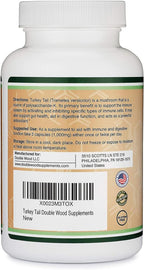 Two month supply bottle of Turkey Tail mushroom extract available for nationwide delivery in India