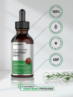 Horbäach imported hawthorn berry extract product label details