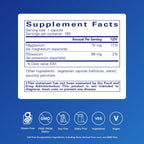 Pure Encapsulations Potassium Magnesium supplement label details