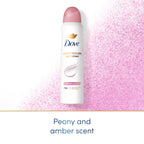 Three pack of Dove Advanced Care Powder Soft dry spray cans for women