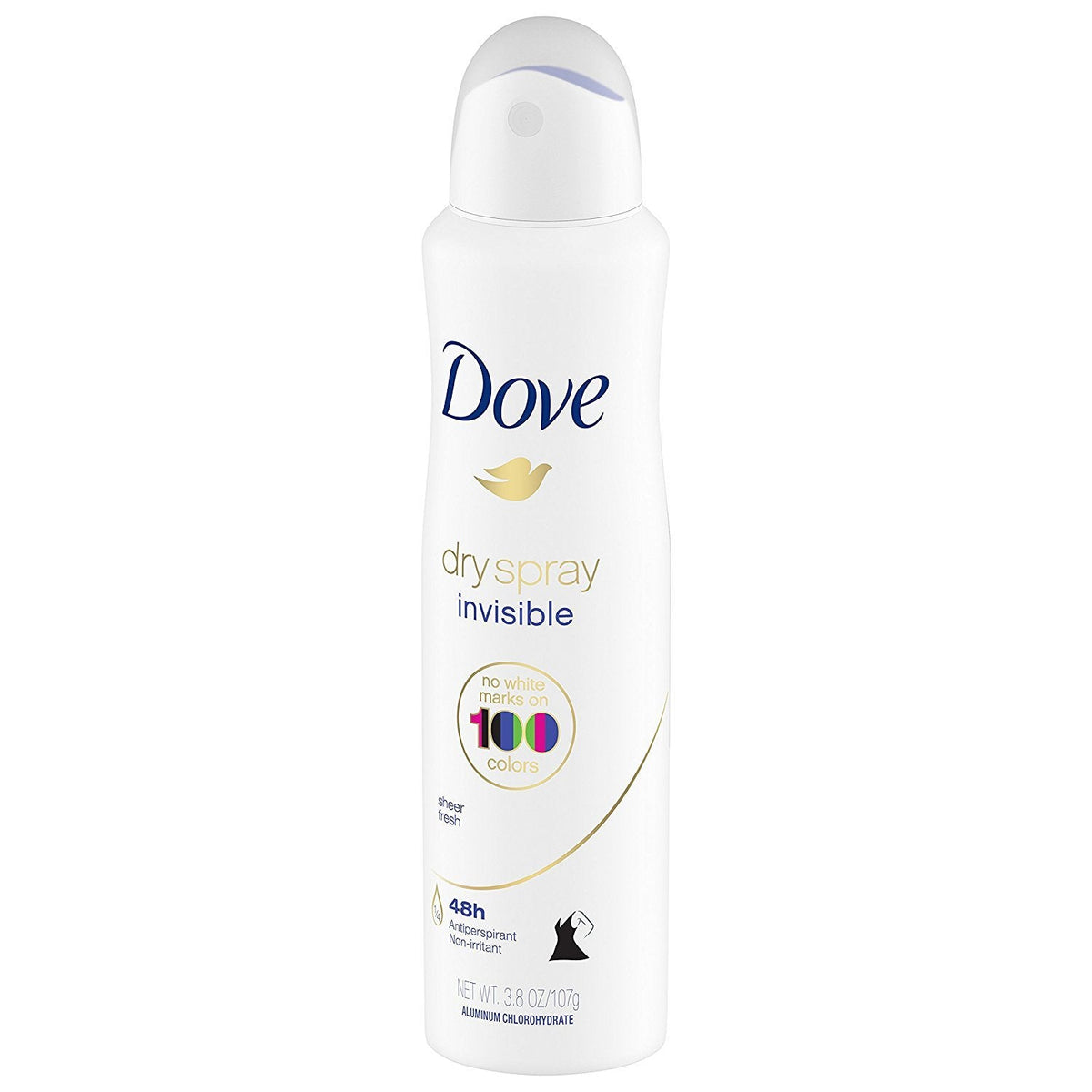 Dove Invisible Antiperspirant Aerosol 3 Pack USA Import
