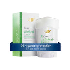 Dermatologist recommended Dove Clinical Protection for sensitive skin application