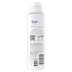 Dove Whole Body Deo Spray showing 72-hour odor control label