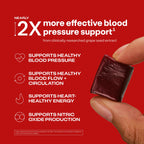 HumanN SuperBeets Heart Chews 60 count bag nutrition facts
