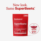 HumanN SuperBeets individually wrapped heart chews