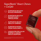 HumanN SuperBeets Heart Chews pomegranate berry flavor