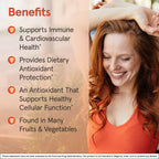 Close up shot of premium Jarrow Formulas Quercetin bottle highlighting the bioflavonoid antioxidant benefits
