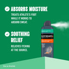 Lotrimin AF deodorant powder spray talc free formula for jock itch treatment