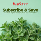MaryRuth Organics Oregano Oil Drops packaging box with directions for use